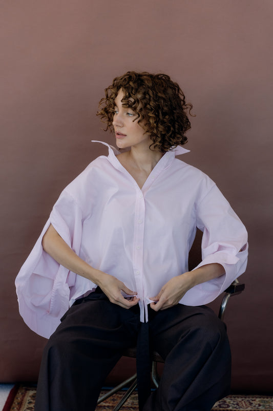 DR_003/01______ Koszula twist pink