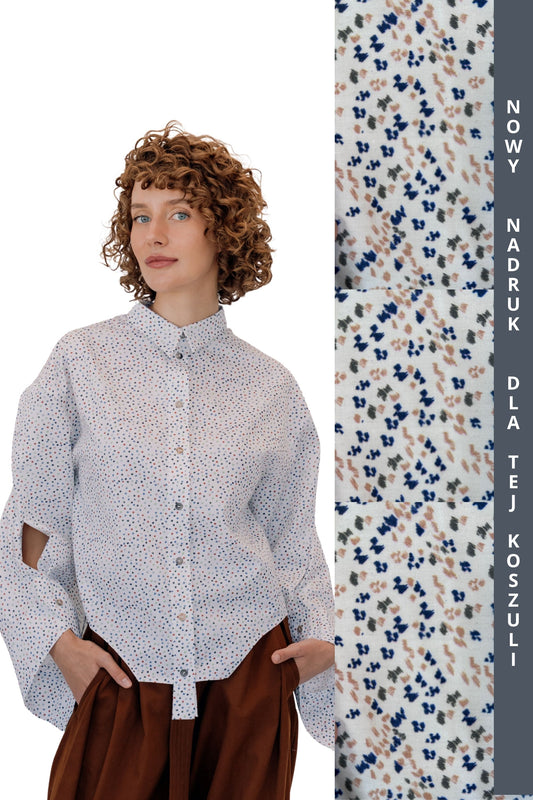 DR_003/010______ Koszula dotted twist NOWY PRINT